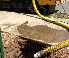We can expose services or excavate new services under footpaths & driveways